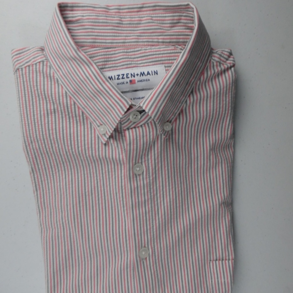 Mizzen + Main XL shirt standard fit mens